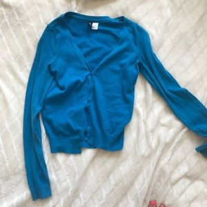 Royal blue cardigan
